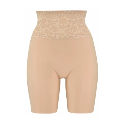 Abbildung von LASCANA Shapingpants, Seamless Long Panty mit femininen Spitzenbund