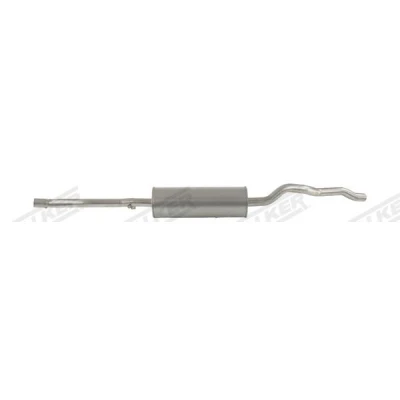 Abbildung von WALKER 22721 Mittelschalldämpfer 2140 mit Leitung, ohne Anbauteile FORD: Galaxy Mk1 MPV, SEAT: Alhambra I, VOLKSWAGEN: Sharan I