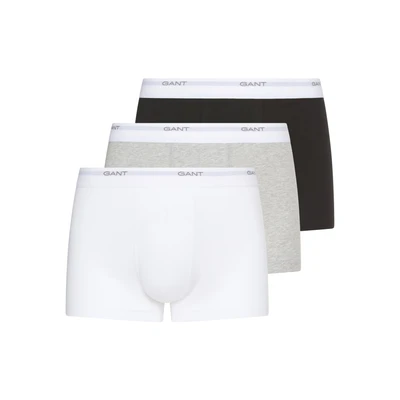 Abbildung von GANT CORE Trunk 3 PACK Panties, Herren, Größe: Small, Black/white
