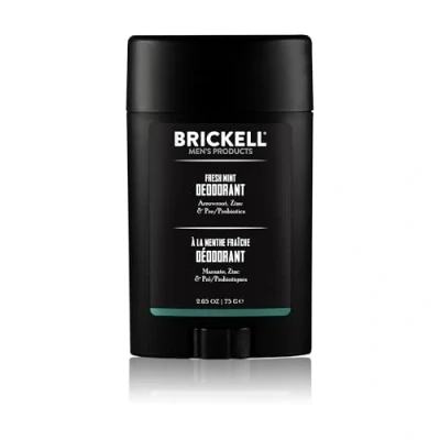 Abbildung von Brickell Herrenprodukte Natürliches Deodorant für Männer, natürlich und biologisch, Aluminium, Alkohol Backpulver frei, 78 ml (Frische Minze)
