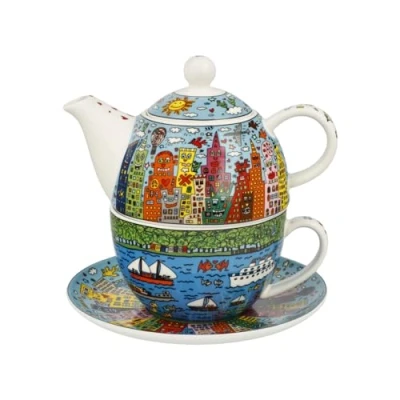 Abbildung von Tea for One Teekanne James Rizzi My New York City Day Pop Art