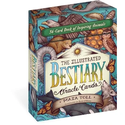 Abbildung von The Illustrated Bestiary Oracle Cards: 36 Card Deck of Inspiring Animals (Wild Wisdom)