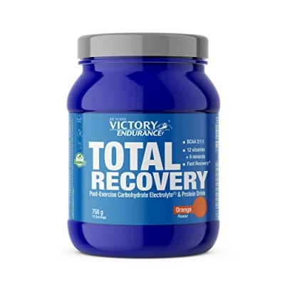 Abbildung von WEIDER Victory Endurance Total Recovery Vollständige Muskelregeneration nach dem Training Angereichert mit Elektrolyten und Vitaminen Orangengeschmack, 750 g