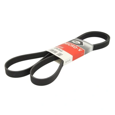 Abbildung von GATES 6PK1845 Keilrippenriemen 1845 6 Polyester, EPDM (Ethylen Propylen Dien Kautschuk) RoadMax Value Line FORD: MONDEO 4, 4 Turnier
