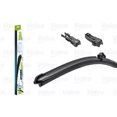Abbildung von Scheibenwischer Valeo Hydroconnect 578515 700mm vorne Rahmenlos Hakenbefestigung, Top Lock VOLKSWAGEN: Touran I, Sharan II, Golf Plus / Crossgolf