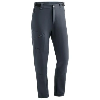 Abbildung von Maier Sports Foidit M, Warme Herren Wanderhose, Wasserabweisende Outdoorhose für Trekking und Hiking, PFC frei, mSTRETCH pro 2 &amp; Dryprotec Technologie, Grau, 48