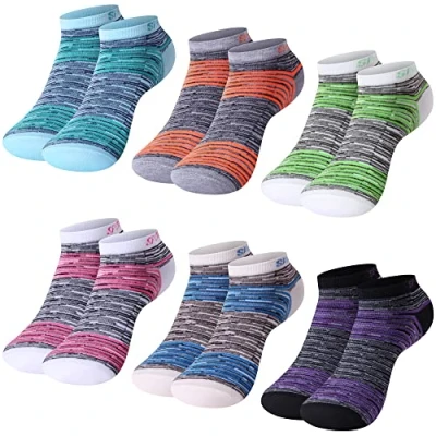 Abbildung von L&amp;K II 12 Paar Damen Füßlinge Baumwolle Sneaker Socken Sommer Sportsocken 92230 N 39 42