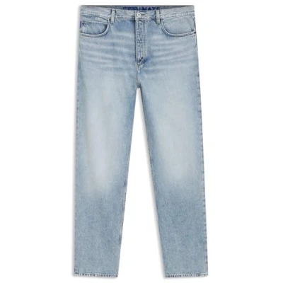 Abbildung von HUGO NATE Jeans Relaxed Fit, Herren, Größe: 29x32, Turquoise