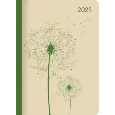 Abbildung von Alpha Edition Ladytimer Blowballs 2025 Taschenkalender, 10,7x15,2cm, Kalender mit 192 Seiten, Notizmöglichkeiten nach jedem Tag, Mondphasen und internationales Kalendarium