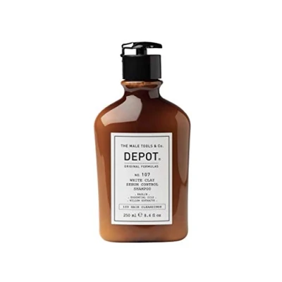 Abbildung von DEPOT 107 White Clay Sebum Control Shampoo 250 ml
