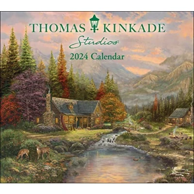 Abbildung von Thomas Kinkade Studios 2024 Deluxe Wall Calendar