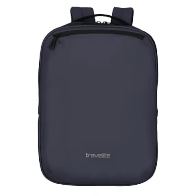 Abbildung von Travelite Basics 40 CM Laptopfach Tagesrucksack, Größe: One Size, Marine