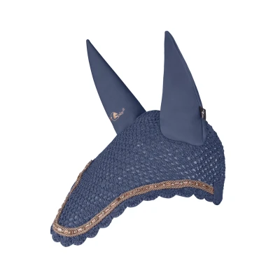 Abbildung von Fair Play Fliegenhaube Azuryt Rosegold Blauer Stahl