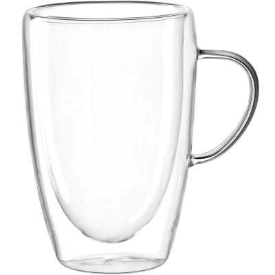Abbildung von LEONARDO HOME Doppelwandtasse DUO 4er Set 400 ml, 053063, Glas, milliliters