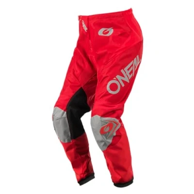Abbildung von O&#039;NEAL Motocross Hose MX Enduro Maximale Bewegungsfreiheit, Atmungsaktives und langlebiges Design, Luftdurchlässiges Innenfutter Pants Matrix Ridewear Erwachsene Rot Grau Größe 40/56