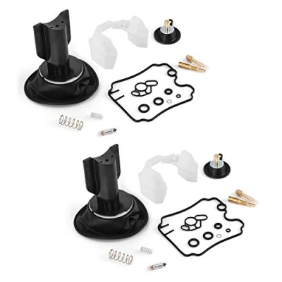 Abbildung von monster 600 vergaser,tdm 850 4tx vergaser,vergaser reparatursatz TDM 850,2 Satz Vergaser Wiederaufbausatz Motorrad Umbau Reparatur Zubehör Ersatz für / 850N XTZ 750H 750R