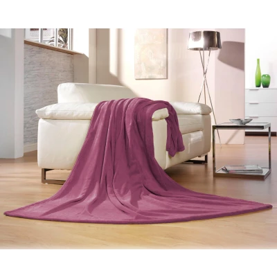 Abbildung von Gözze Wohn und Kuscheldecke, Memphis, Hohes Stoffgewicht 300 g/m², 150 x 200 cm Creme
