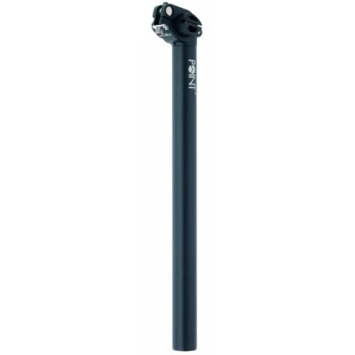 Abbildung von Point Sattelstütze Deluxe Aluminium, schwarz, 350 mm ∅ 26,0 mm, 30097005
