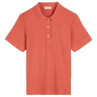 Abbildung von Marc O&#039;Polo Poloshirt, Damen, Größe: Medium, Burnt red