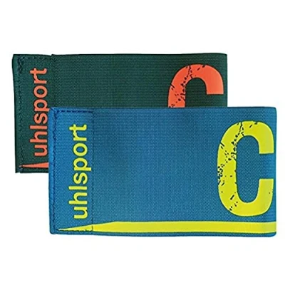 Abbildung von uhlsport Spielführerarmbinde/Kapitänsbinde/Fußball/Armbinden, Petrol/Cyan, Einheitsgröße One Size