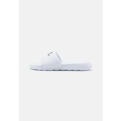 Abbildung von Nike Sportswear Victori ONE Slide Pantolette flach, Damen, Größe: 36.5, White/black Schuhe