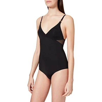 Abbildung von S by sloggi Damen Symmetry Body Unterwäsche, Black, 40