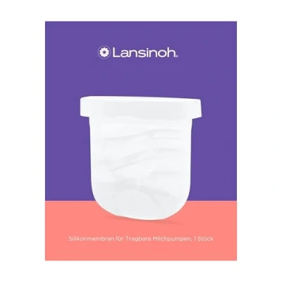 Abbildung von Lansinoh Silikonmembran Ersatzteil für Tragbare Milchpumpen 100% Silikon, BPA und BPS frei 1 Stück