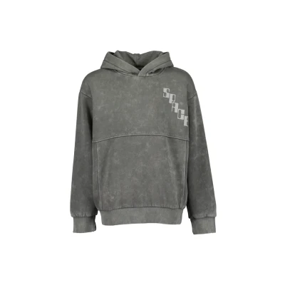 Abbildung von Blue Seven Kapuzenpullover, Herren, Größe: 164, Stahl