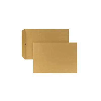 Abbildung von POSTHORN Versandtasche C4 (250 Stück), nassklebende Versandtaschen ohne Fenster, braune für die tägliche Korrespondenz, Geschäftspost und Co., 324 x 229 mm, 110g/m²