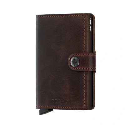 Abbildung von Secrid Miniwallet Vintage Chocolate Kostenlose Gravur