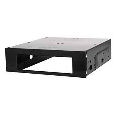 Abbildung von SilverStone SST FP55B Front Panel Adapter 5.25&quot; auf 3.5&quot; mit Halterung für 2x 2.5&quot; HDD/SSD, schwarz