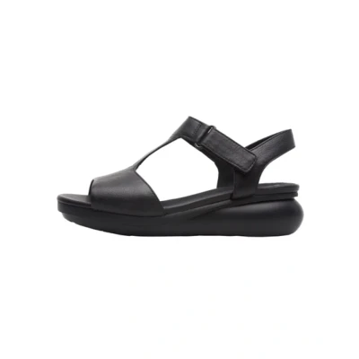 Abbildung von Camper Balloon Keilsandalette, Damen, Größe: 36, Black Schuhe