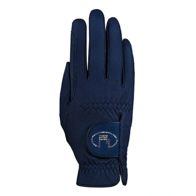 Abbildung von Roeckl Handschuhe Lisboa Roeck Grip Swarovski Marine 7