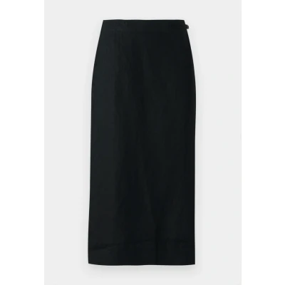 Abbildung von Tommy Hilfiger KNEE WRAP Skirt Bleistiftrock, Damen, Größe: 32, Black