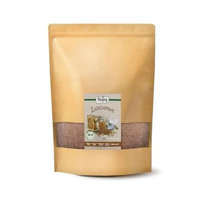 Abbildung von Biojoy BIO Leinsamen (2,5 kg), braun &amp; ganz, Leinsaat ohne Zusätze