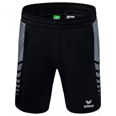 Abbildung von Erima Fussball Teamsport SIX Wings kurze Sporthose, Herren, Größe: Medium, Schwarzgrau