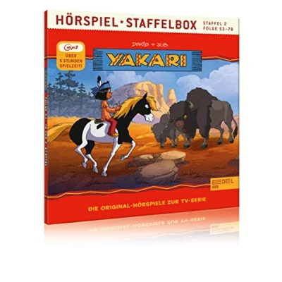 Abbildung von Yakari Staffelbox 2 (mp3 CD) [Exklusiv bei Amazon.de] Die Original Hörspiele zur TV Serie (Folge 53 78)