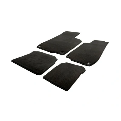 Abbildung von AutoStyle TM RE587V Fußmattensatz Velours vorne und hinten schwarz