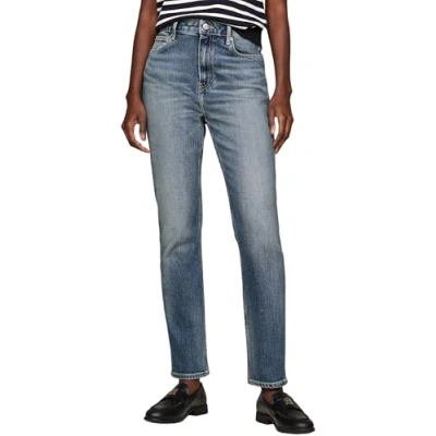 Abbildung von Tommy Hilfiger Damen Jeans Hose Cigarette Slim Fit, Blau (Pat), 30W/30L