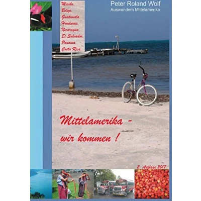 Abbildung von Auswandern nach Mittelamerika: Mexiko, Belize, Guatemala, El Salvador, Honduras, Nicaragua, Costa Rica, Panama