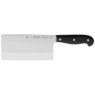 Abbildung von WMF Spitzenklasse Plus Chinesisches Kochmesser 27,5 cm, Made in Germany, Messer geschmiedet, Performance Cut, Klinge 16 cm