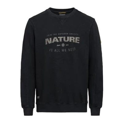 Abbildung von camel active Sweatshirt, Herren, Größe: XXL, Asphalt