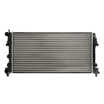 Abbildung von NRF Economy Class 53024A Kühler, Motorkühlung Aluminium 649 342 23 Kühlrippen mechanisch gefügt SKODA: Fabia 2, Rapid Hatchback, SEAT: Ibiza 4