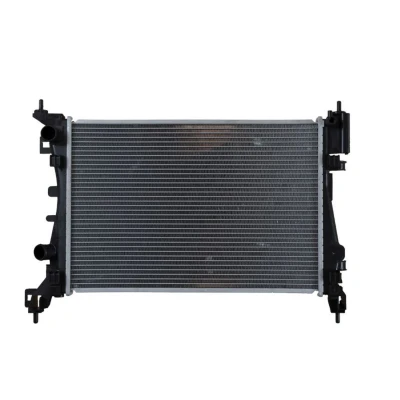 Abbildung von NRF 55341 Kühler, Motorkühlung Aluminium 537 358 26 Kühlrippen gelötet OPEL: Corsa D Hatchback