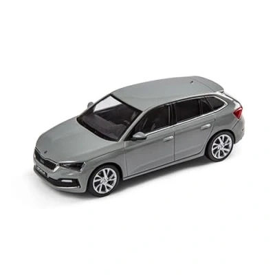 Abbildung von Skoda 657099300F7A Modellauto Scala Maßstab 1:43 Miniatur, grau