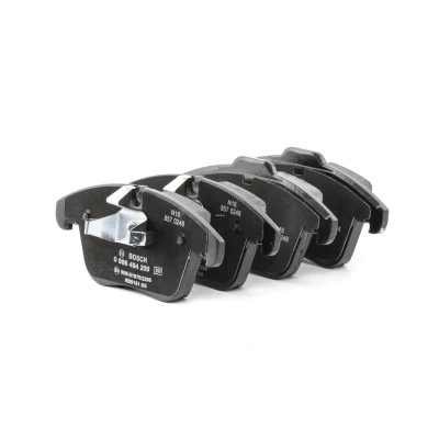 Abbildung von BOSCH 0 986 494 209 Bremsbelagsatz Low Metallic mit Anti Quietsch Blech, Kolbenclip JAGUAR: XF Saloon, Sportbrake, XJ Saloon
