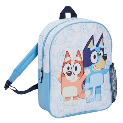 Abbildung von BlueY Kinder Rucksack für Jungen und Mädchen Bingo Kindergarten Schultasche Lunchbox Welpen