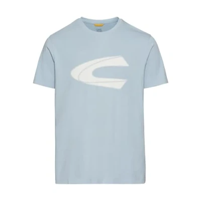 Abbildung von camel active Tshirt print, Herren, Größe: Medium, Smoke blue