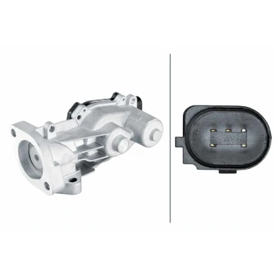 Abbildung von HELLA 6NU 014 864 711 AGR Ventil elektrisch mit Dichtung OPEL: Astra J Hatchback, Mokka / X, Sports Tourer, CHEVROLET: Cruze Hatchback