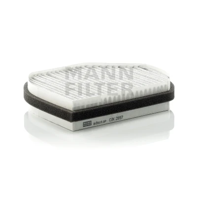 Abbildung von MANN FILTER CUK 2897 Innenraumfilter Aktivkohlefilter 273 217 54 MERCEDES BENZ: SLK, C Class Saloon, E CHRYSLER: Crossfire Coupe